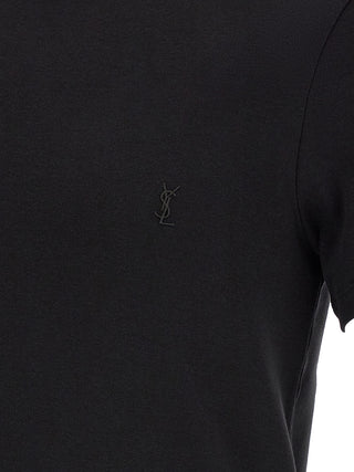 Black Cotton T-Shirt