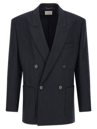 Blue Wool Blazer