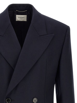 Blue Wool Blazer