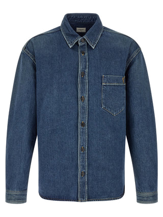 Blue Cotton Blouse