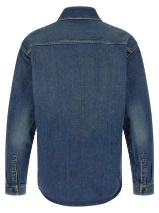 Blue Cotton Blouse
