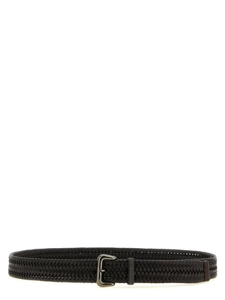 Brown Leather Regular Belt