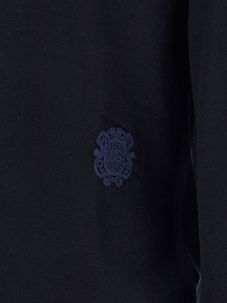 Blue Virgin Wool Cardigan