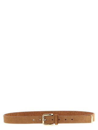 Brown Bull Skin Regular Belt