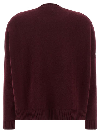 Bordeaux Cashmere Cardigan