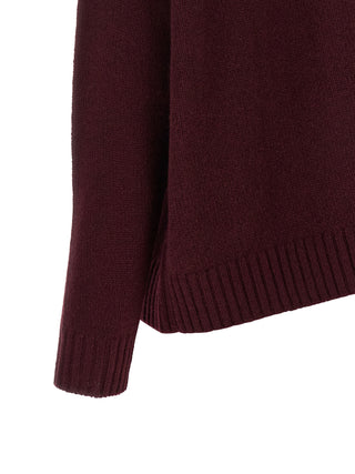 Bordeaux Cashmere Cardigan