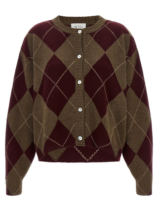 Multicolor Cashmere Cardigan