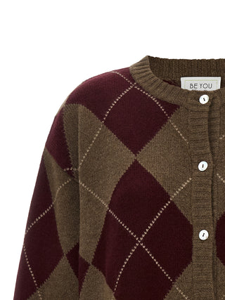 Multicolor Cashmere Cardigan