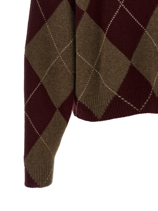 Multicolor Cashmere Cardigan