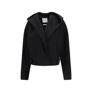 Black Wool Oves Aries Full-Length Jacket