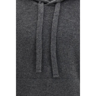 Gray Cashmere Hoodie