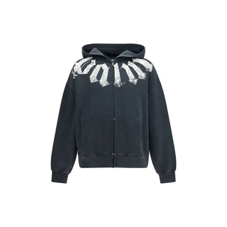 Black Cotton Sweatshirt