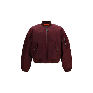 Bordeaux Nylon Bomber