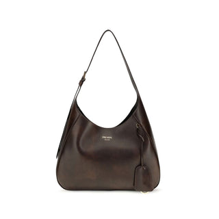 Brown Calf Leather Bos Taurus Shoulder Bag
