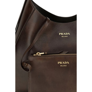 Brown Calf Leather Bos Taurus Shoulder Bag
