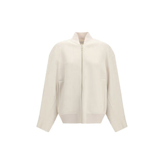 Beige Wool Oves Aries Full-Length Jacket