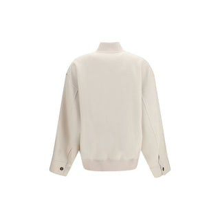 Beige Wool Oves Aries Full-Length Jacket