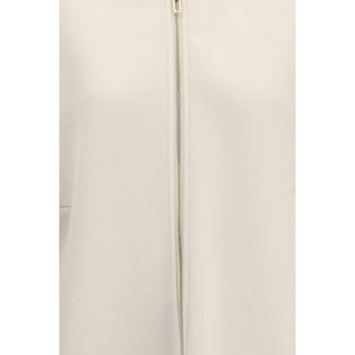 Beige Wool Oves Aries Full-Length Jacket