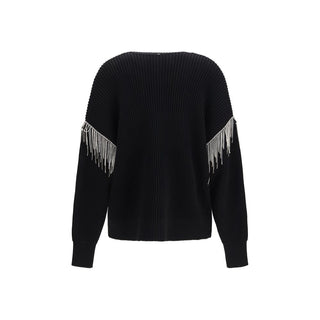 Black Wool Oves Aries Cardigan