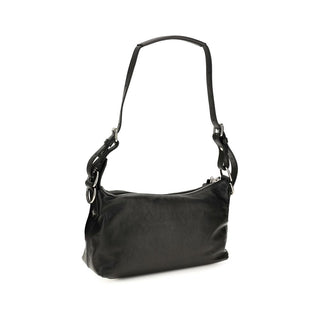 Black Lambskin Handbag