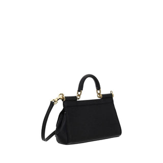 Black Calf Leather Bos Taurus Handbag