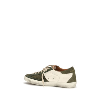 Bicolor Calf Leather Bos Taurus Sneakers