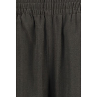 Bicolor Viscose Casual Pants