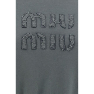 Gray Cotton Sweatshirt