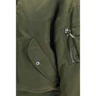 Bicolor Nylon Bomber