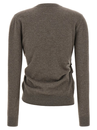 Brown Wool Cardigan