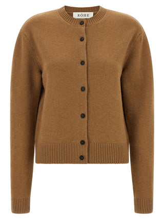 Brown Wool Cardigan