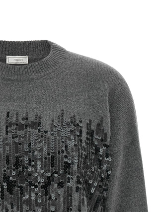 Gray Wool Cardigan