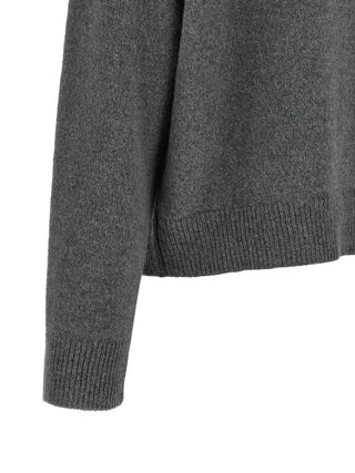 Gray Wool Cardigan