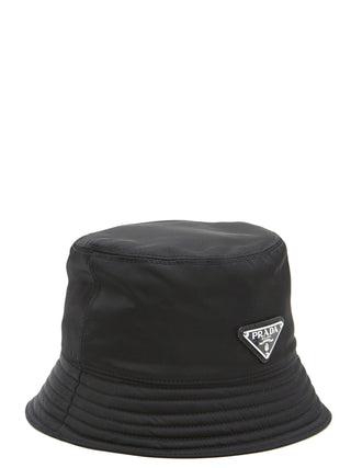 Black Nylon Bucket Hat