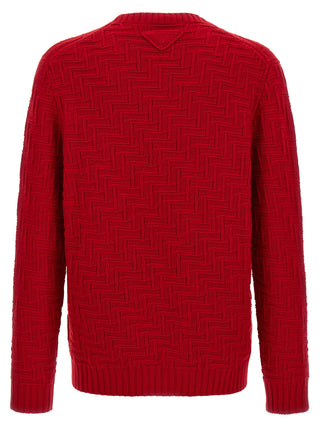 Multicolor Virgin Wool Cardigan