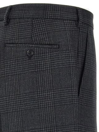 Gray Virgin Wool Dress Pants
