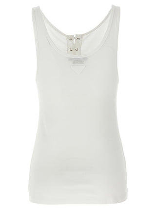 White Cotton Tank Tops