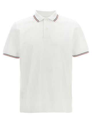 White Cotton Polo Shirt