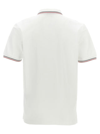 White Cotton Polo Shirt