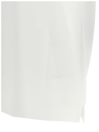 White Cotton Polo Shirt