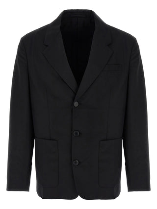 Black Virgin Wool Blazer