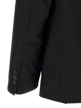 Black Virgin Wool Blazer