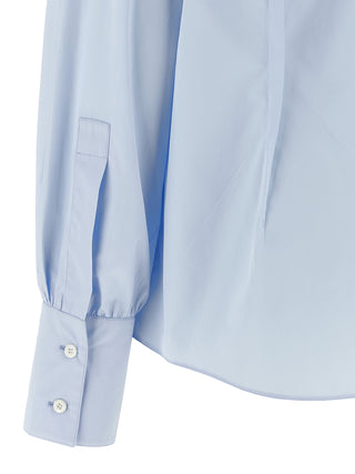 Blue Cotton Blouse