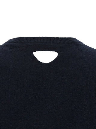 Blue Cashmere Cardigan