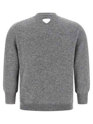 Gray Cashmere Cardigan