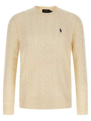 White Wool Cardigan