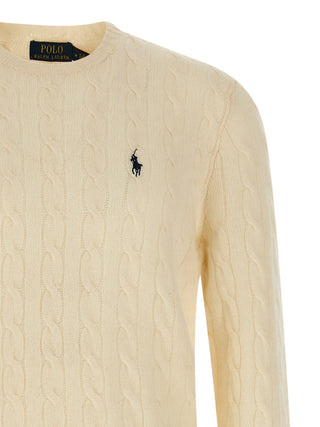 White Wool Cardigan