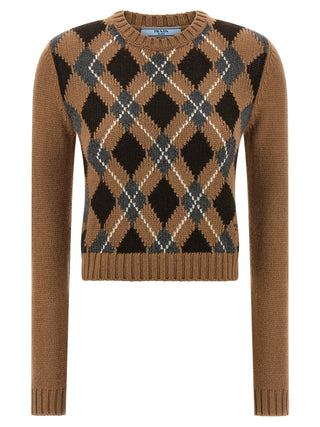 Brown Cashmere Cardigan