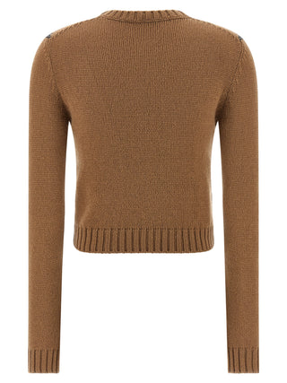 Brown Cashmere Cardigan