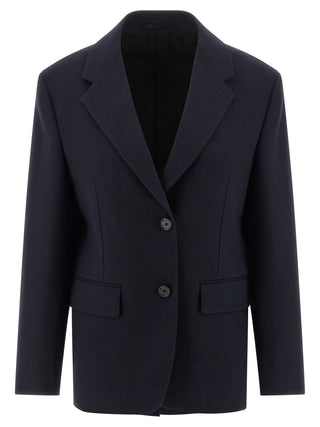 Blue Virgin Wool Blazer
